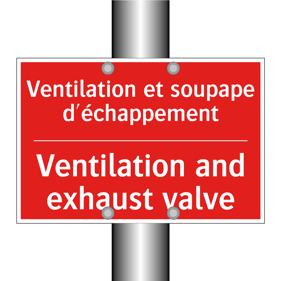 Ventilation et soupape d'échappement /.../ - Ventilation and exhaust valve