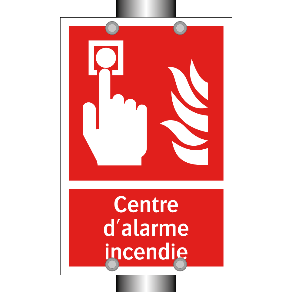 Centre d'alarme incendie
