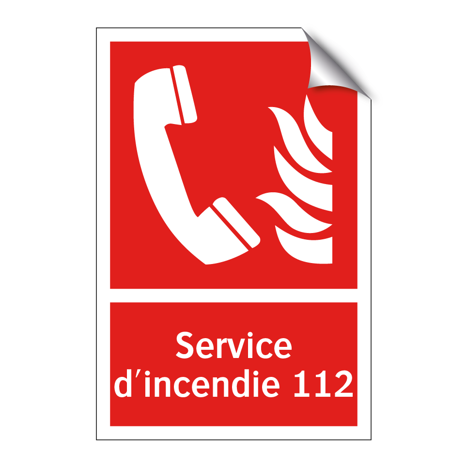 Service d'incendie 112