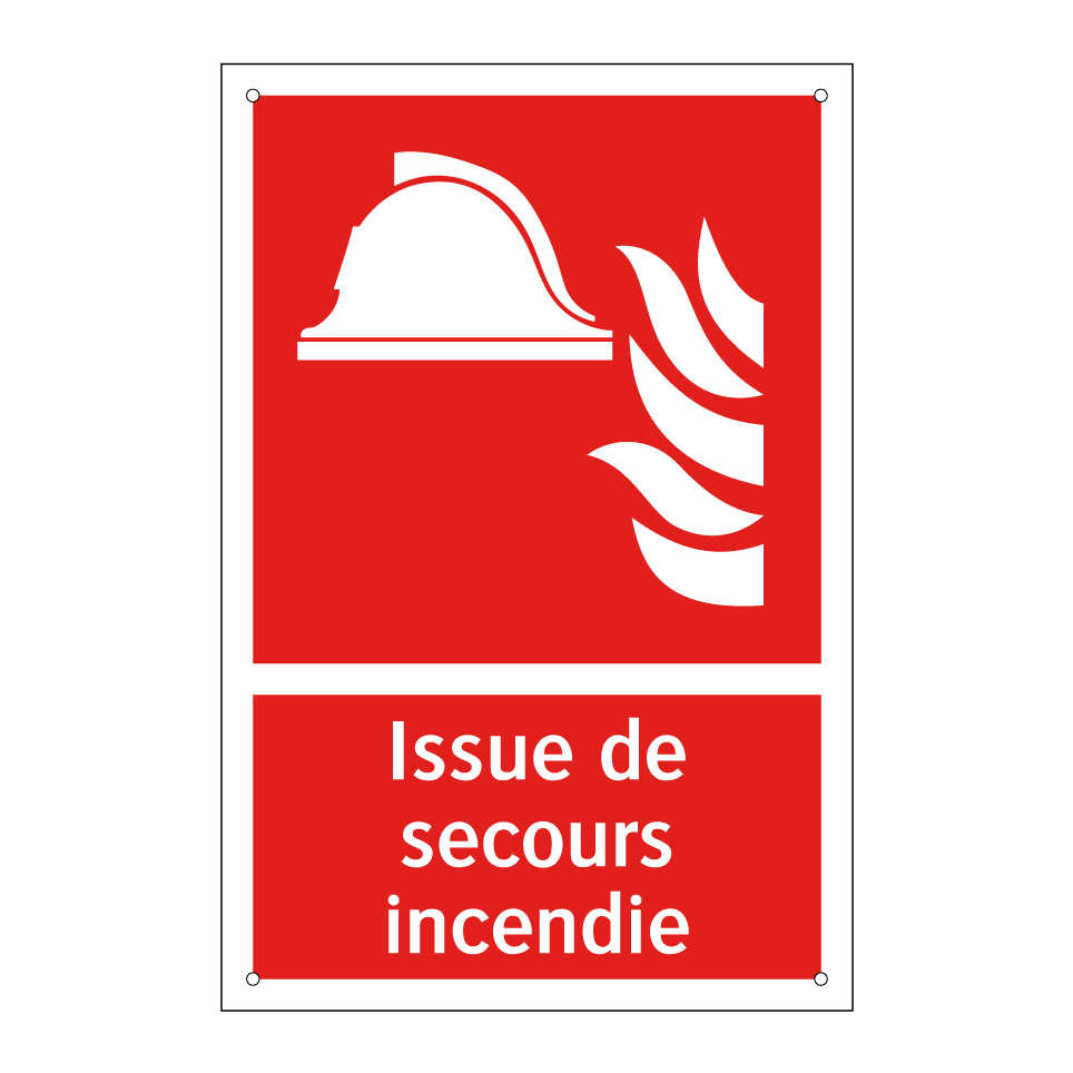 Issue de secours incendie