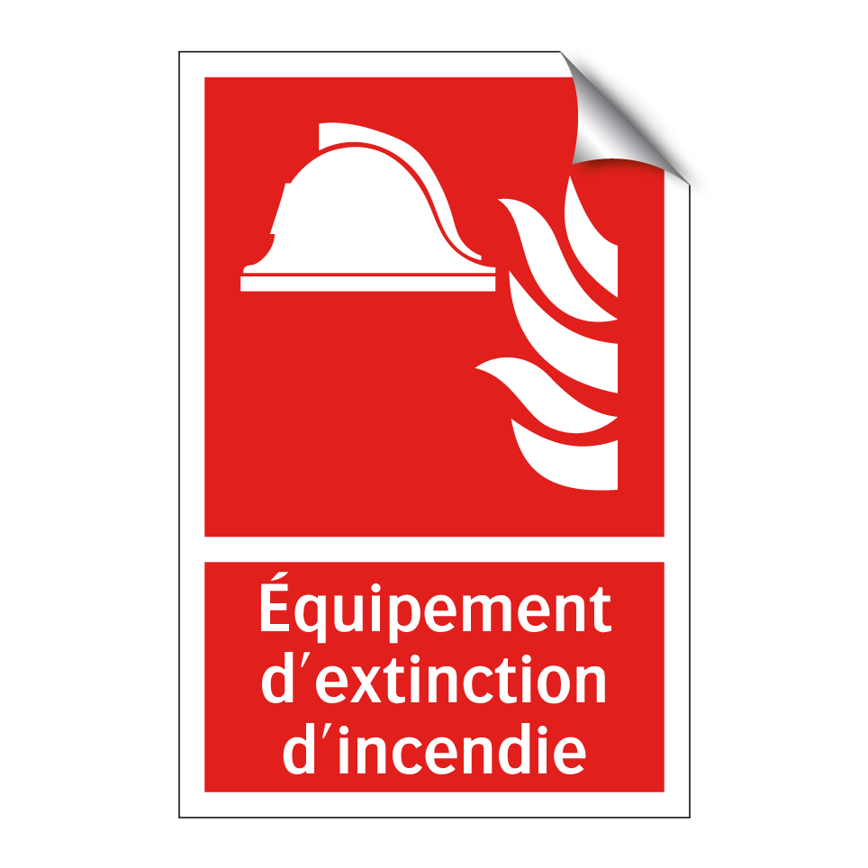 Équipement d'extinction d'incendie