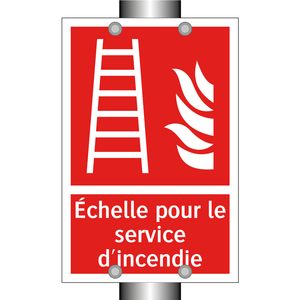 Échelle pour le service d'incendie