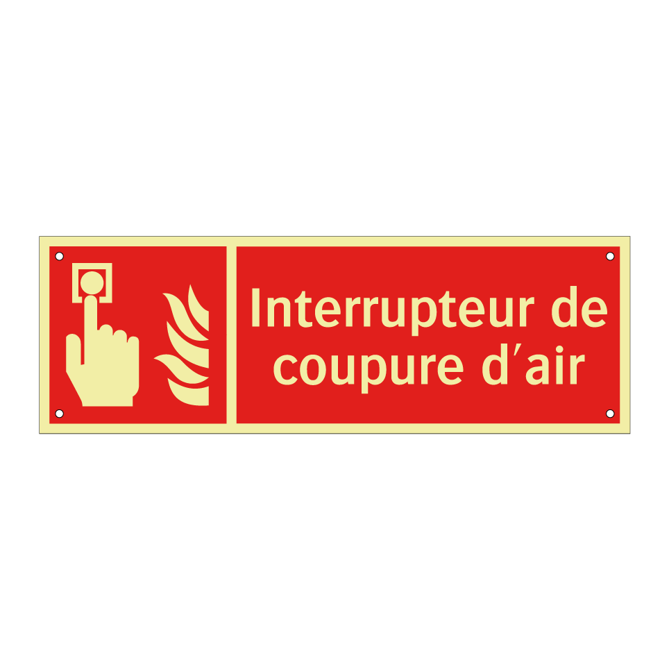 Interrupteur de coupure d'air