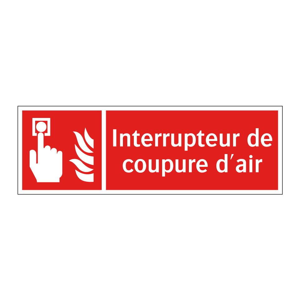 Interrupteur de coupure d'air