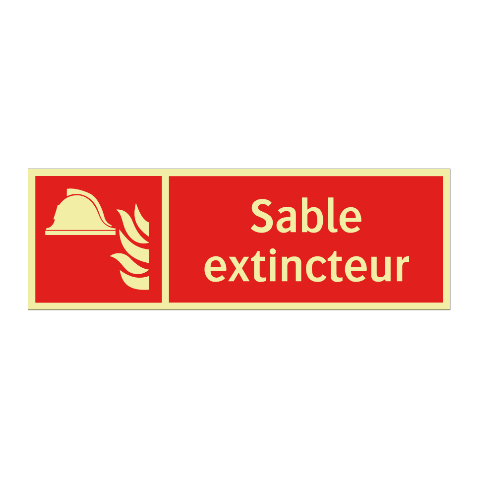 Sable extincteur