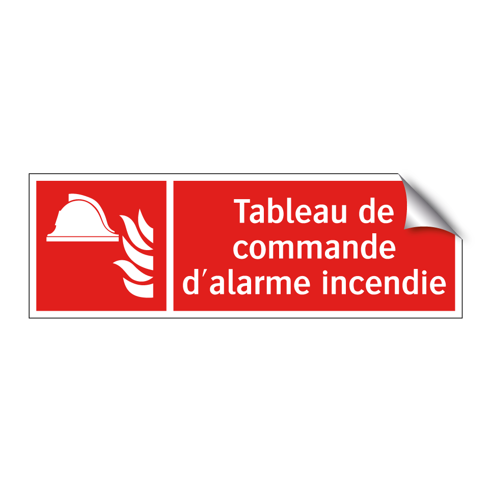 Tableau de commande d'alarme incendie