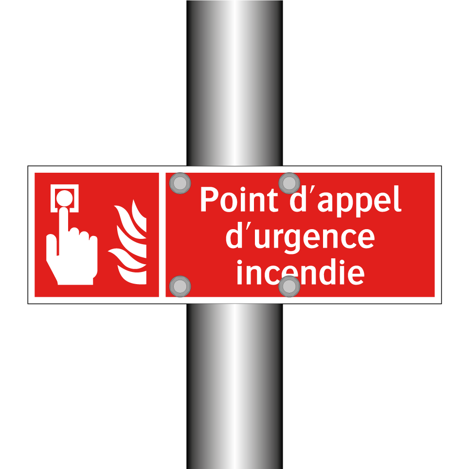 Point d'appel d'urgence incendie