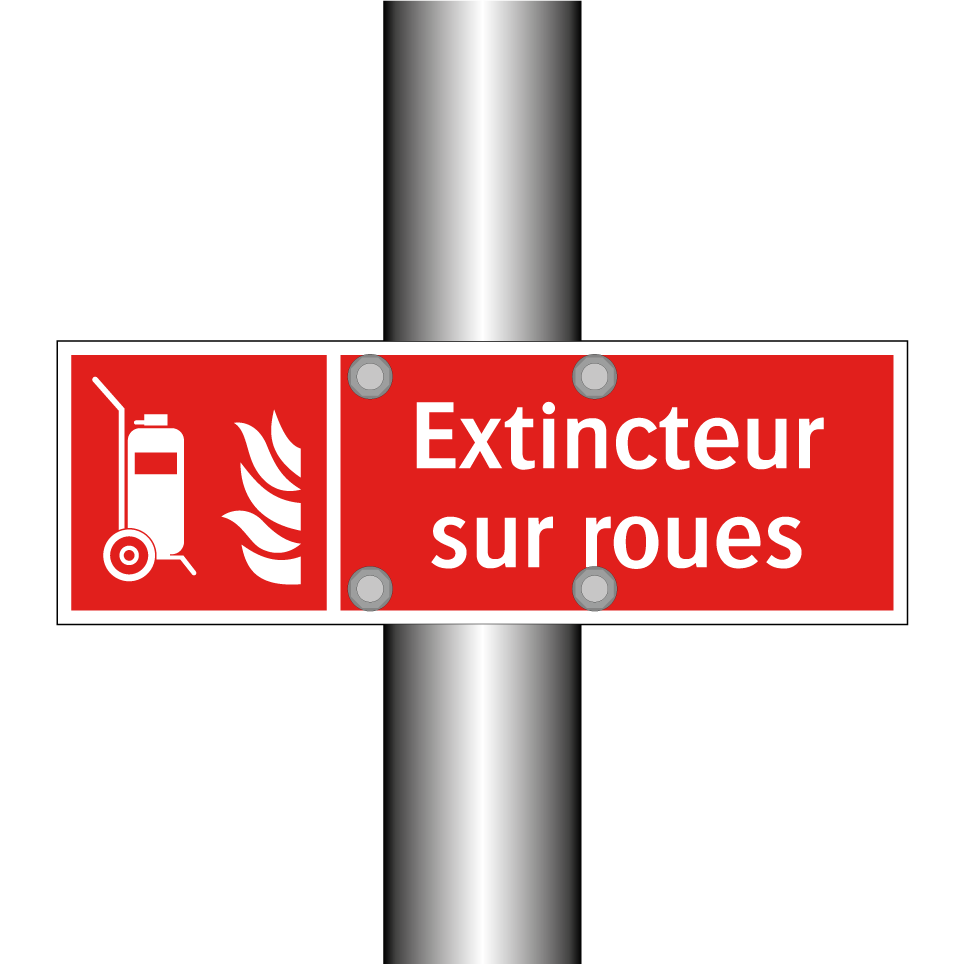 Extincteur sur roues