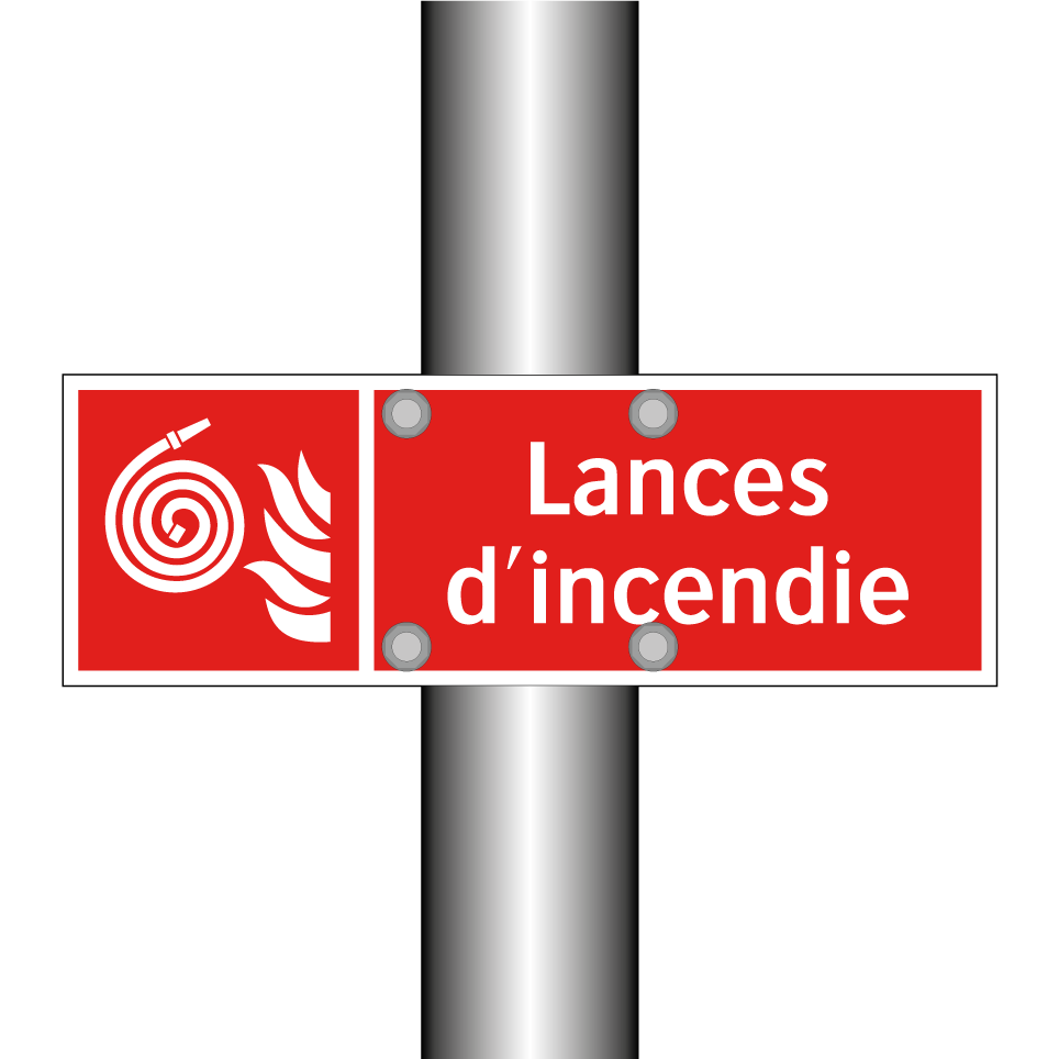 Lances d'incendie