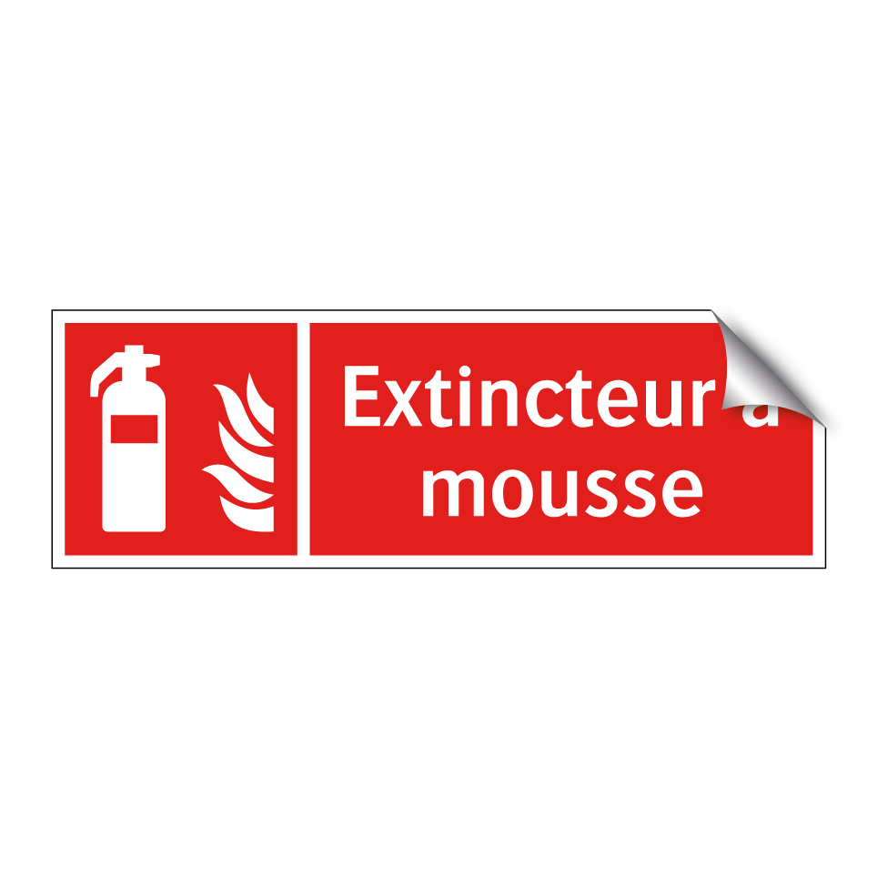 Extincteur à mousse