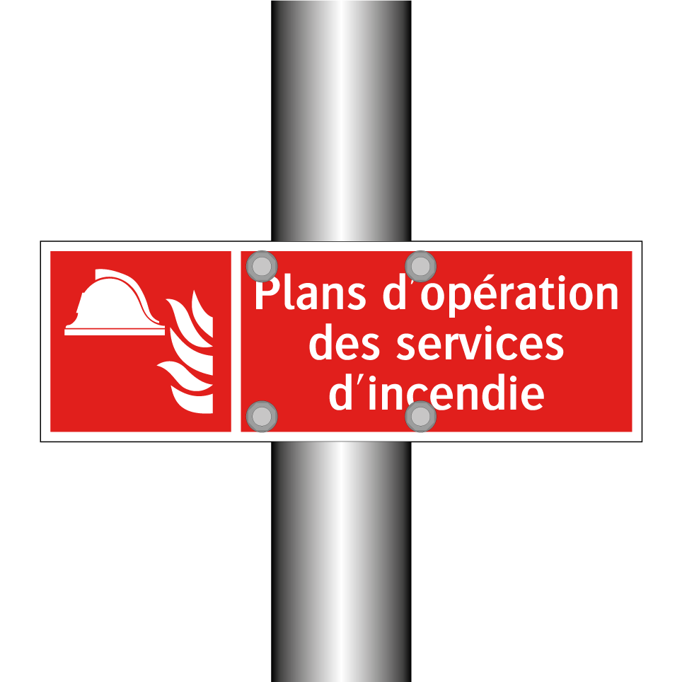 Plans d'opération des services d'incendie
