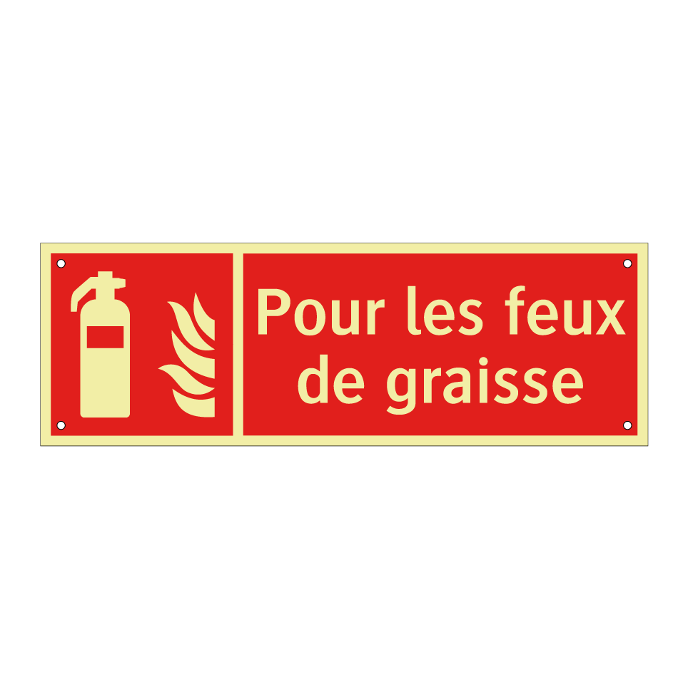Pour les feux de graisse