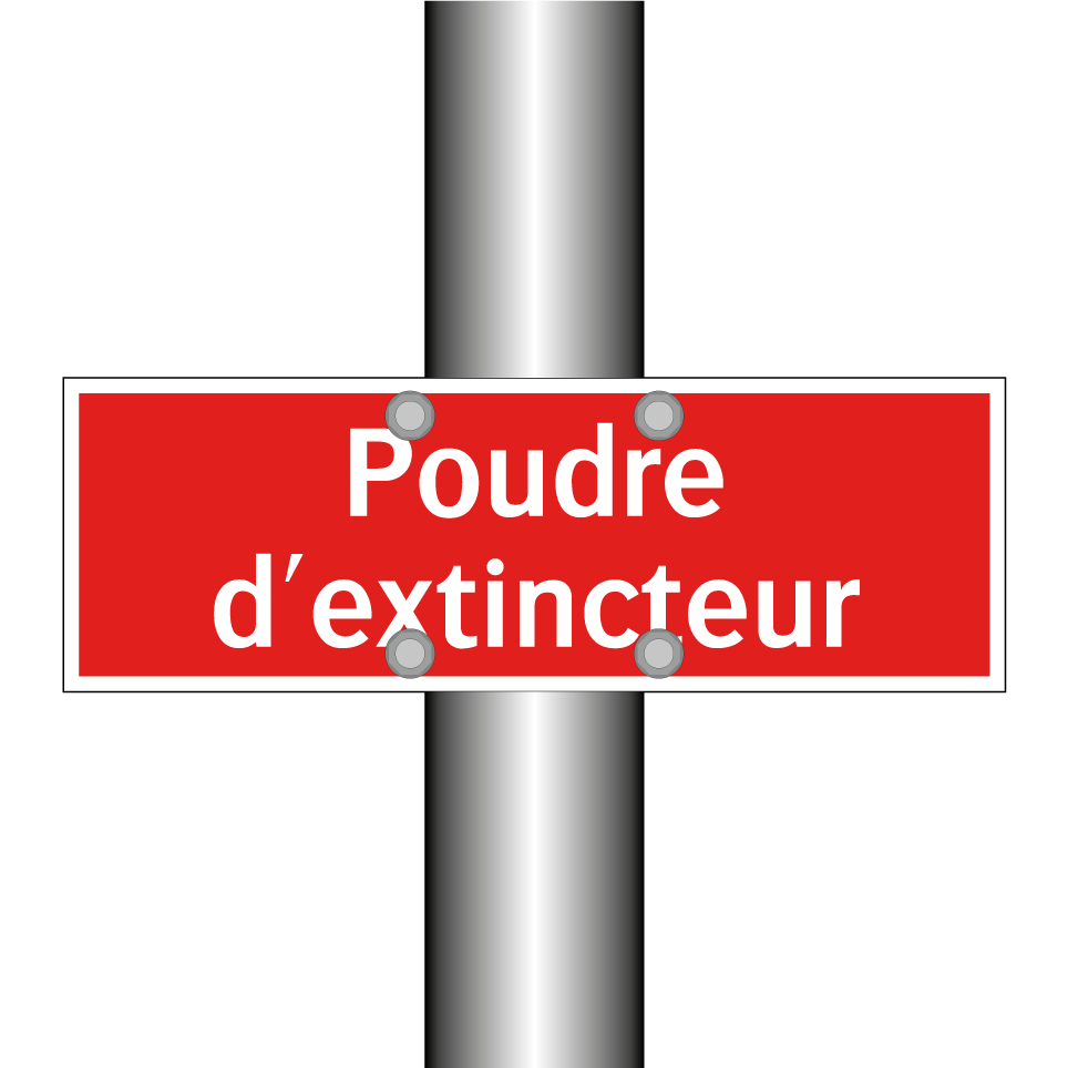 Poudre d'extincteur