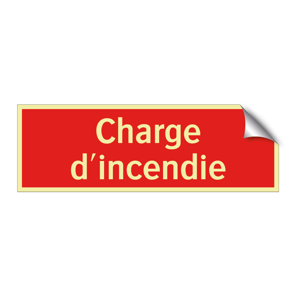 Charge d'incendie