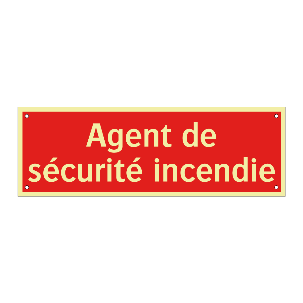 Agent de sécurité incendie