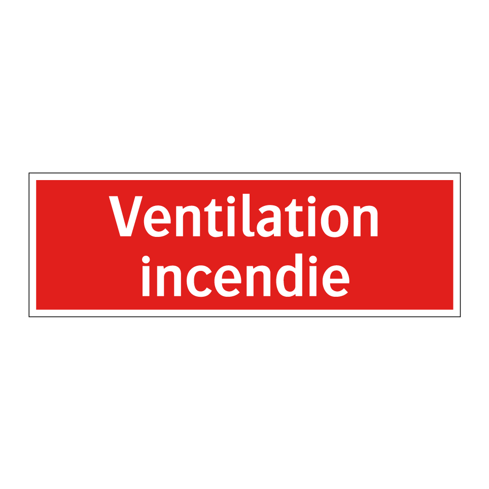 Ventilation incendie
