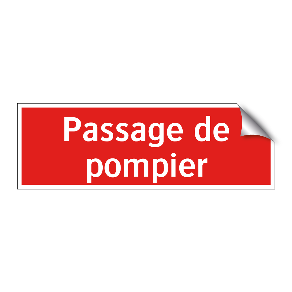 Passage de pompier