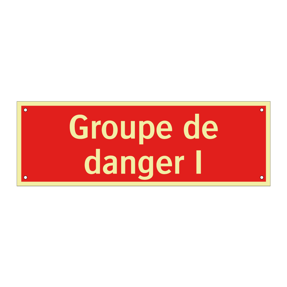 Groupe de danger I