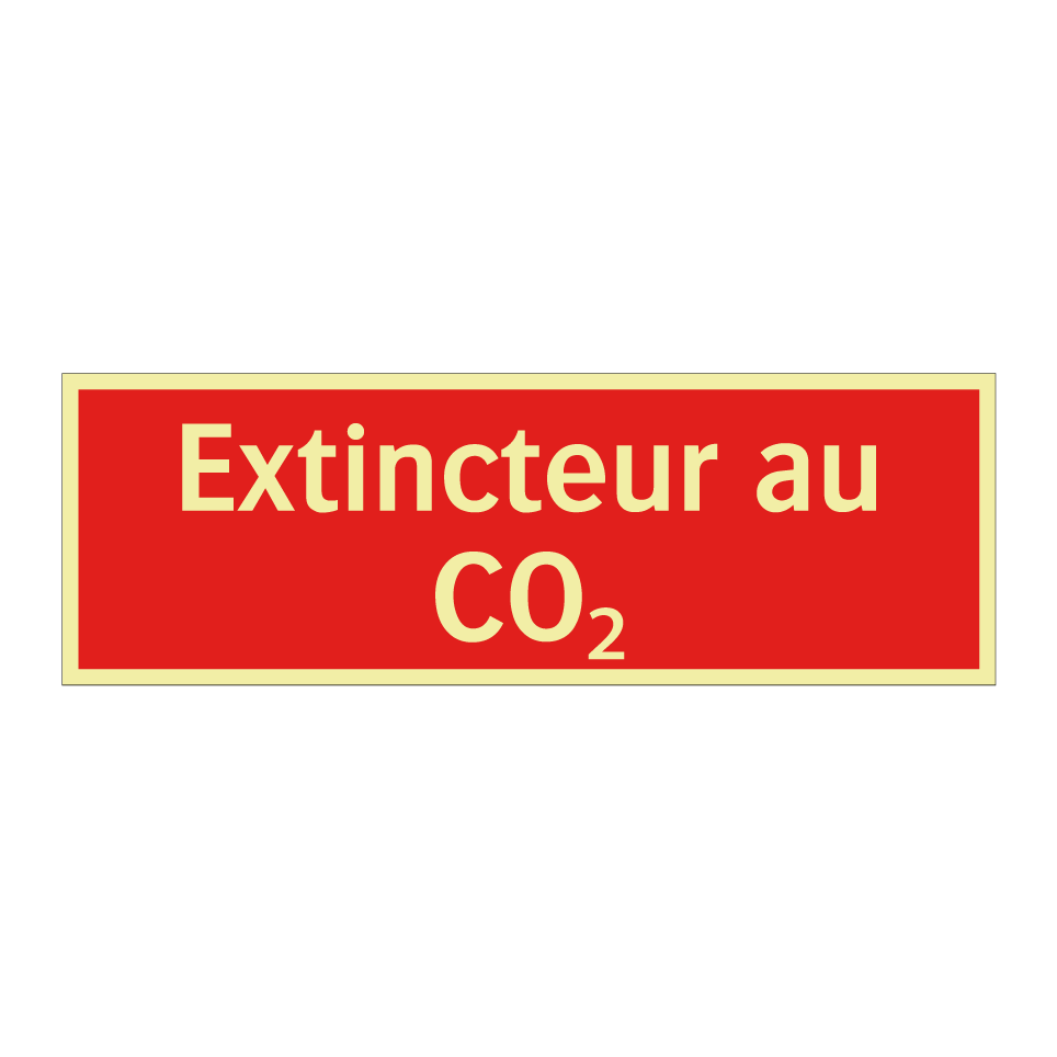 Extincteur au CO₂
