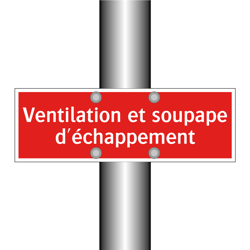 Ventilation et soupape d'échappement