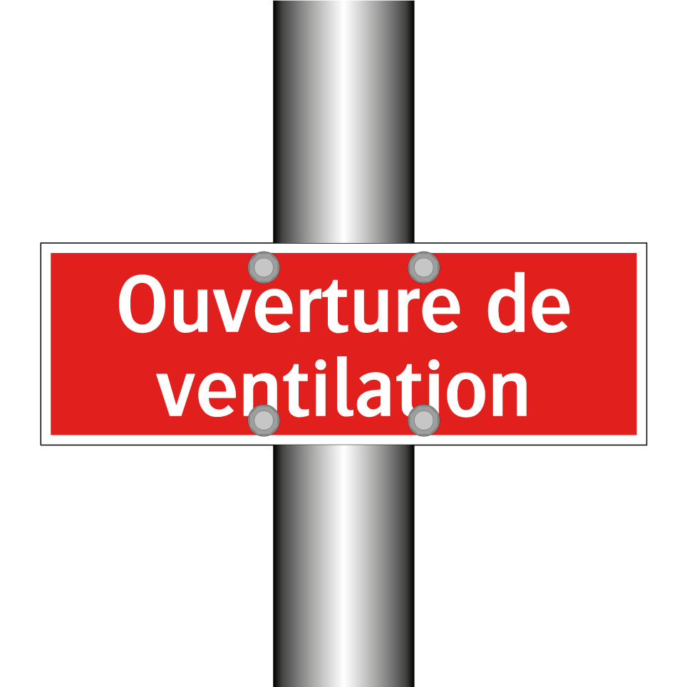 Ouverture de ventilation