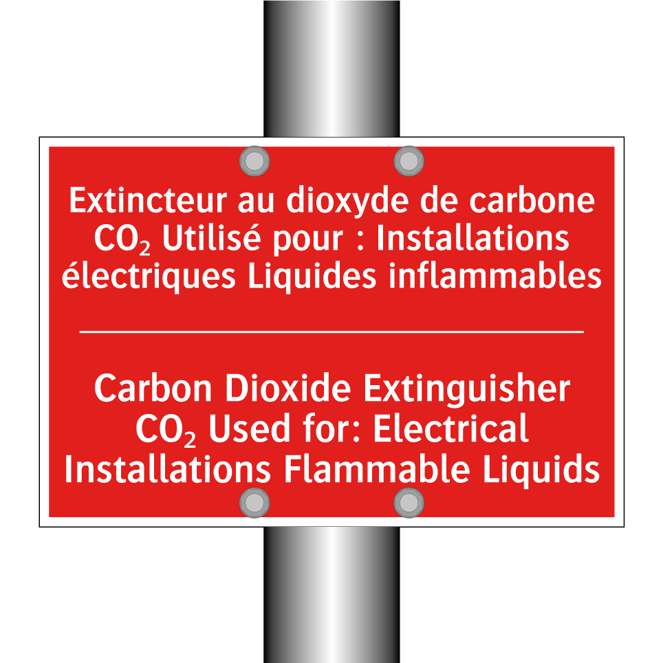 Extincteur au dioxyde de carbone /.../ - Carbon Dioxide Extinguisher CO₂ /.../