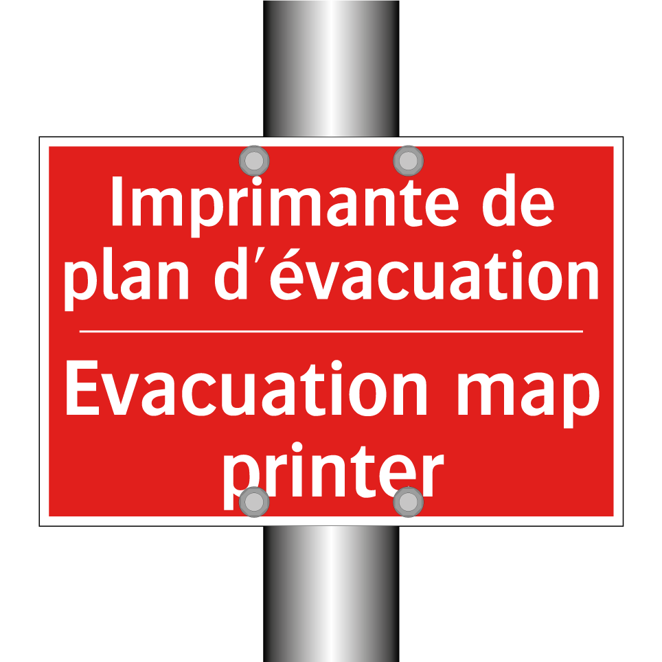 Imprimante de plan d'évacuation /.../ - Evacuation map printer