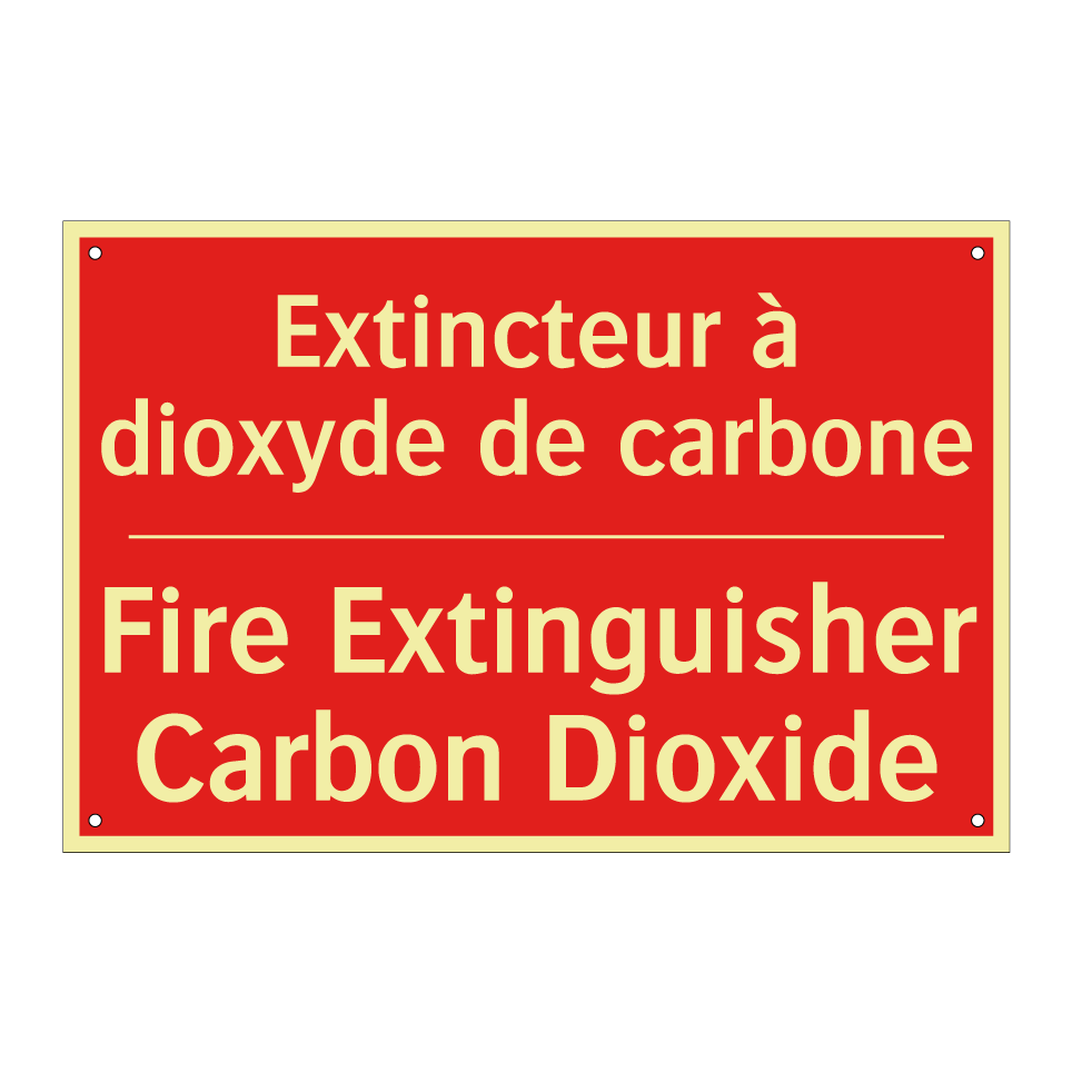 Extincteur à dioxyde de carbone /.../ - Fire Extinguisher Carbon Dioxide /.../