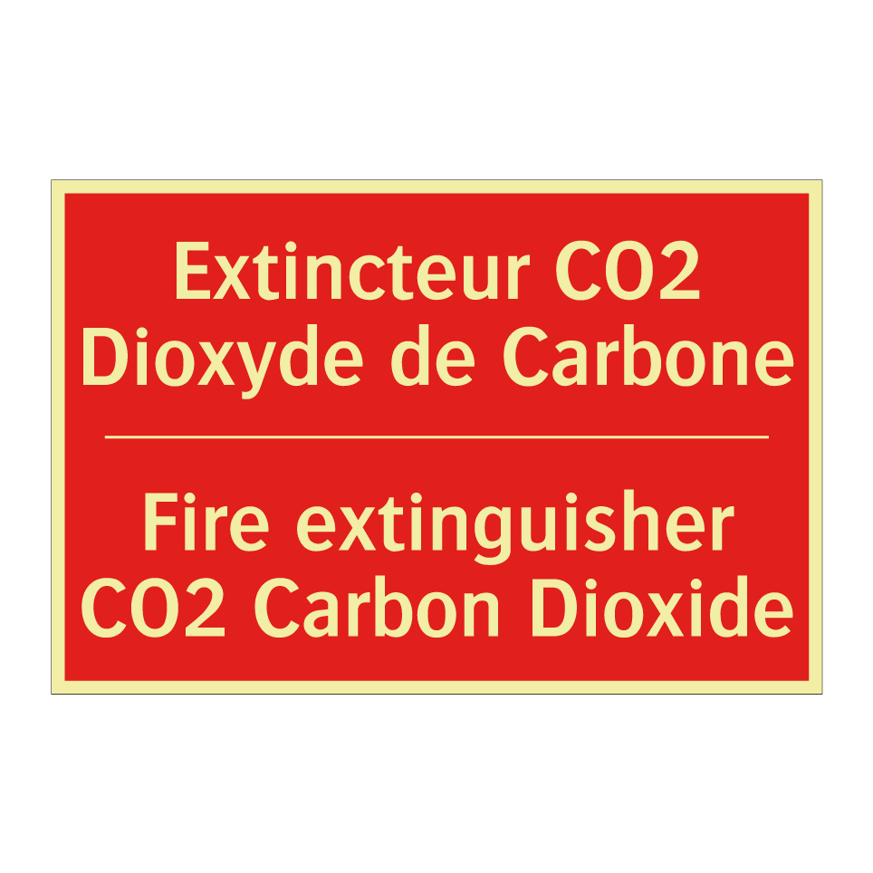 Extincteur CO2 Dioxyde de Carbone /.../ - Fire extinguisher CO2 Carbon Dioxide /.../