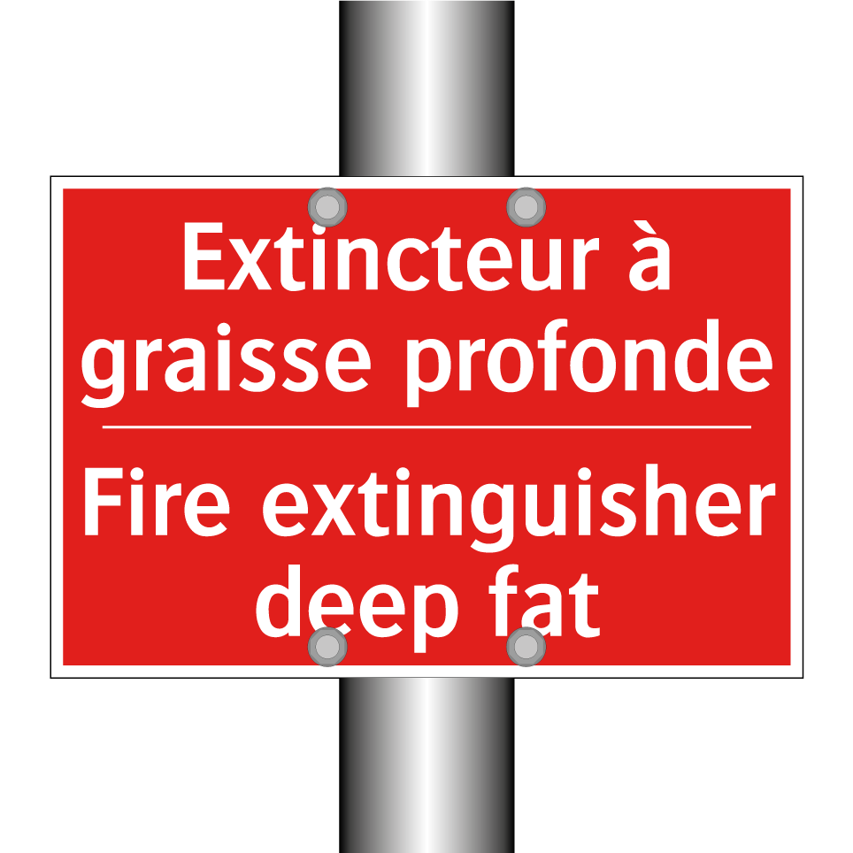 Extincteur à graisse profonde - Fire extinguisher deep fat