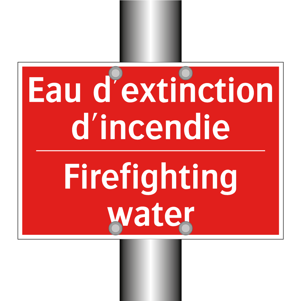 Eau d'extinction d'incendie - Firefighting water