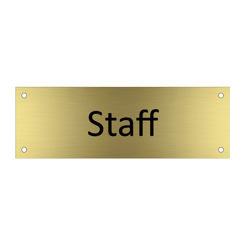 Staff & Staff & Staff