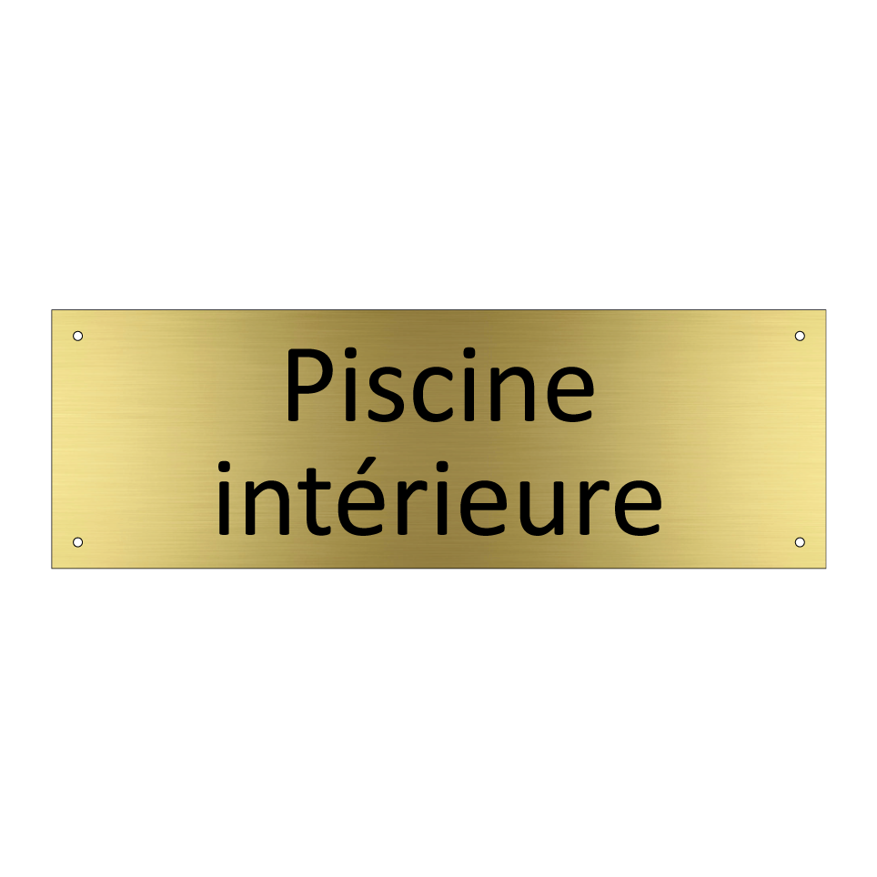 Piscine intérieure