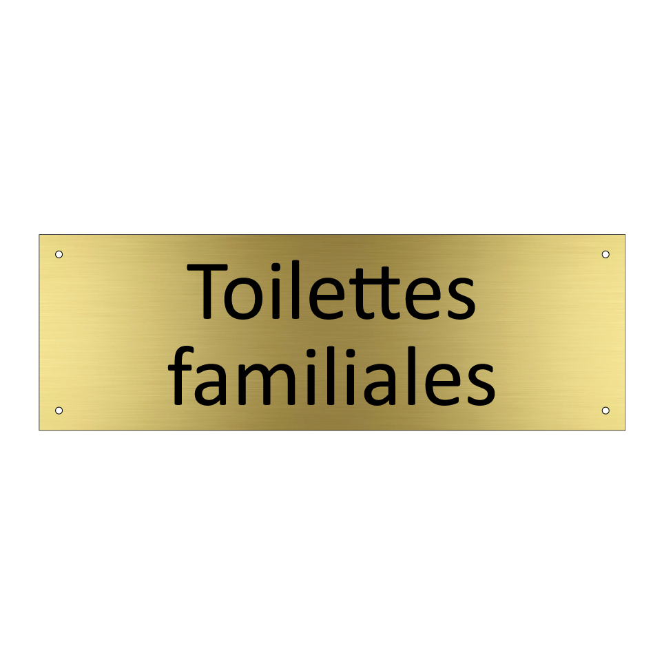 Toilettes familiales