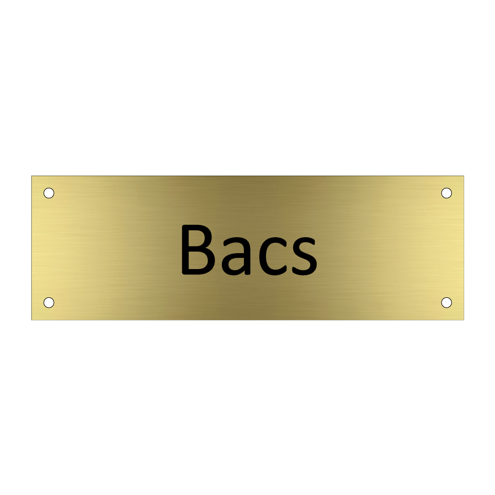 Bacs & Bacs & Bacs