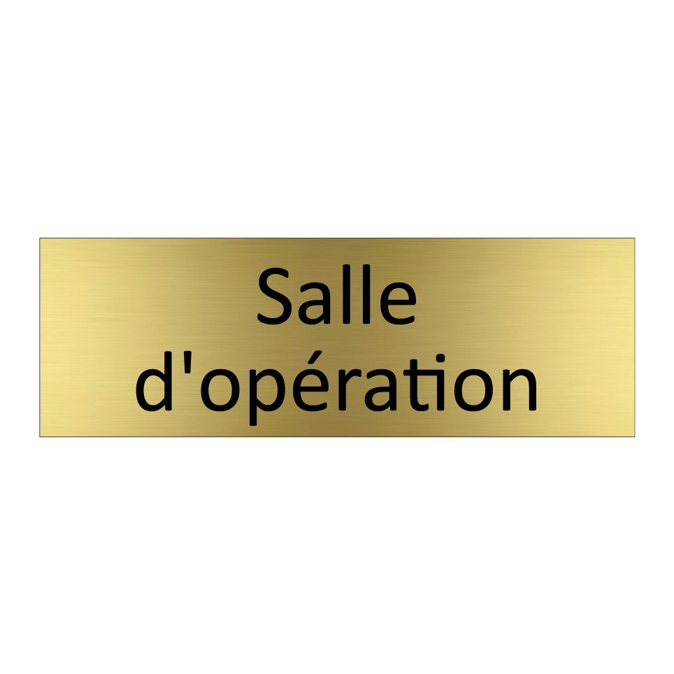 Salle d'opération