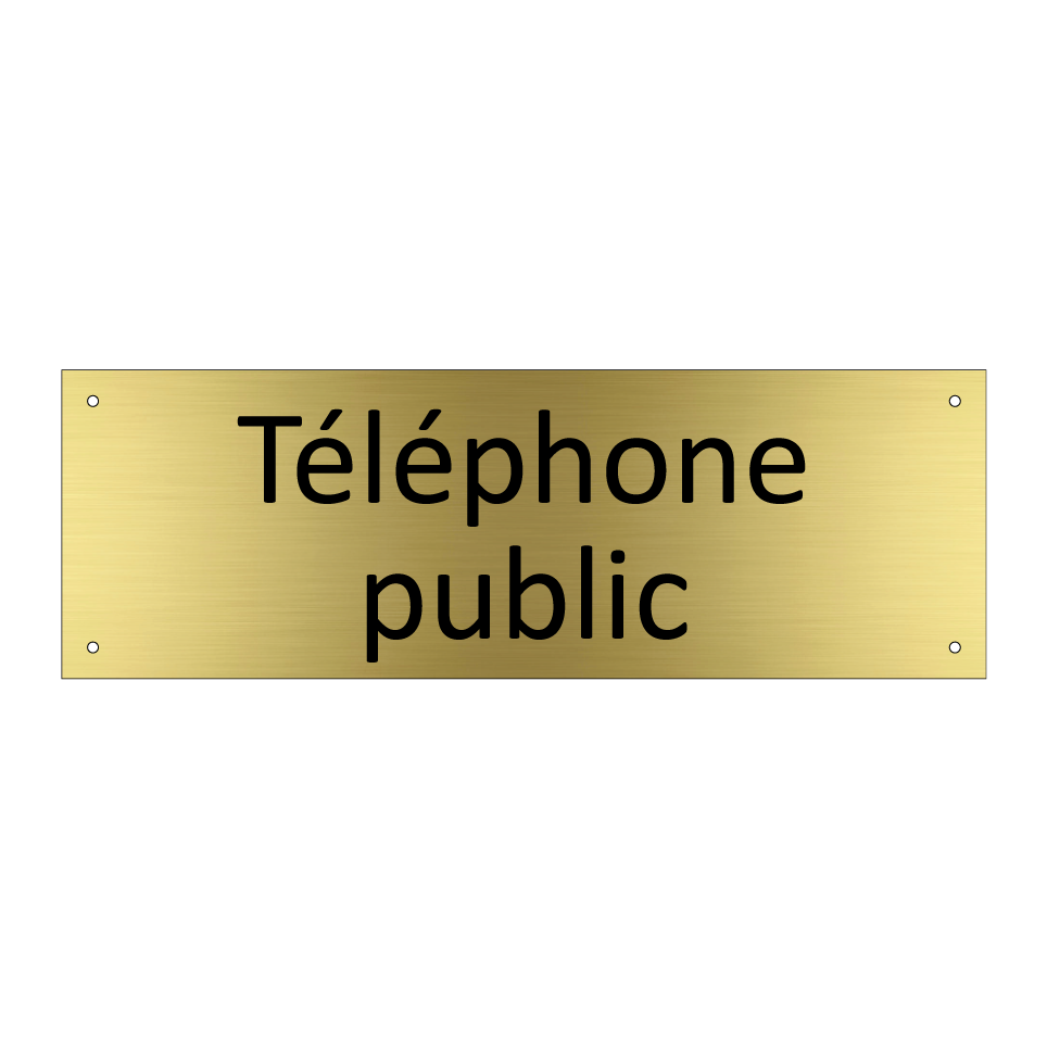 Téléphone public