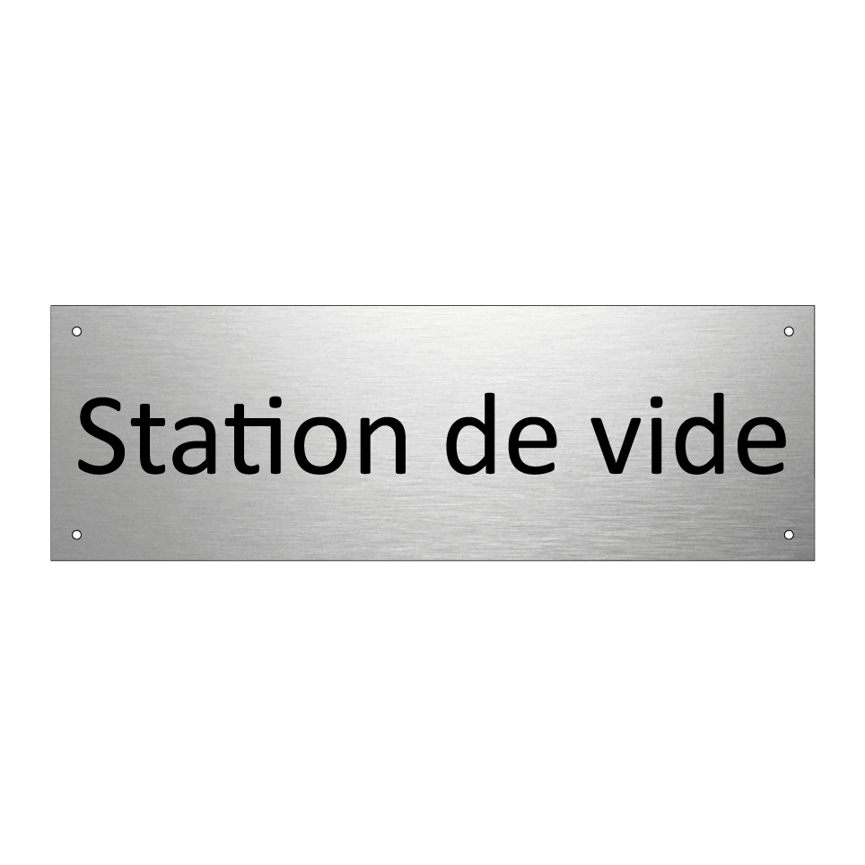 Station de vide