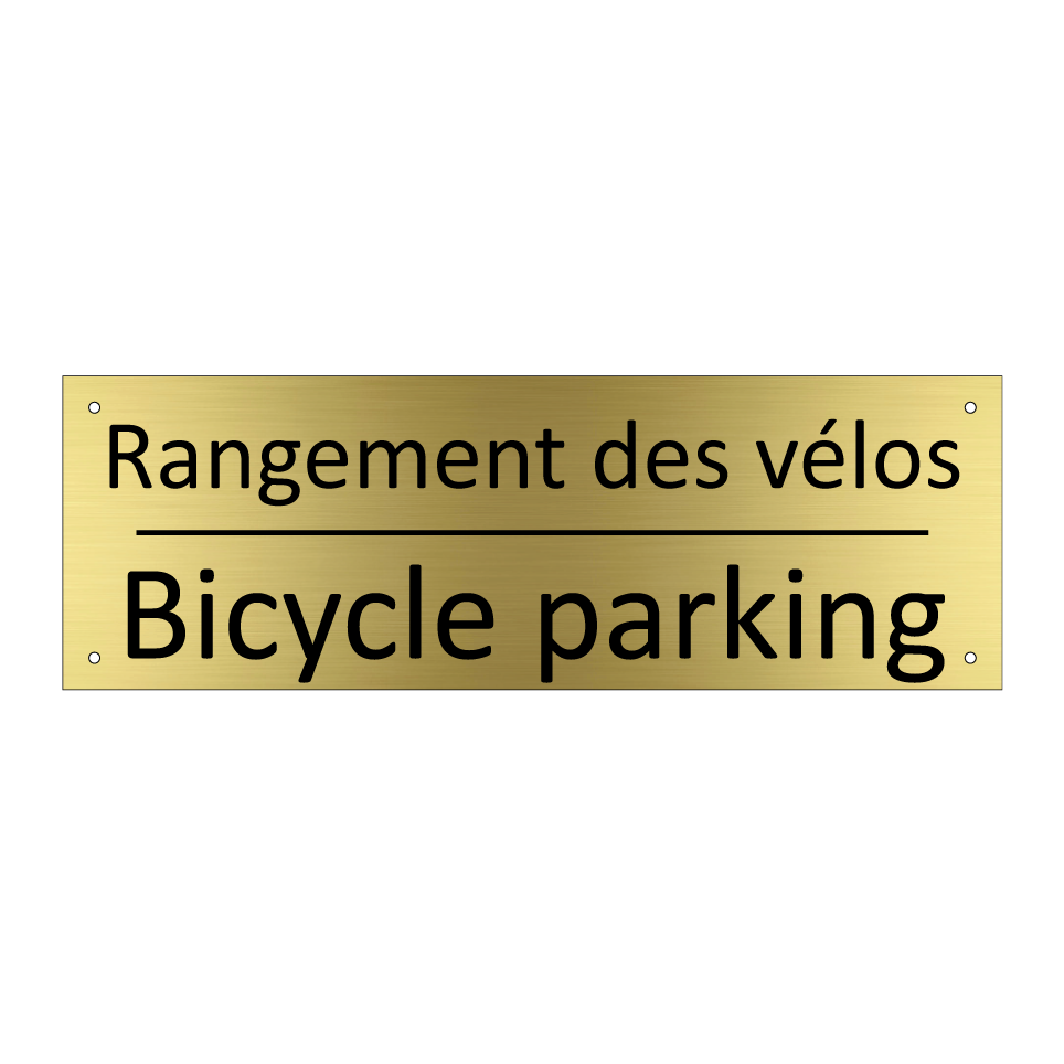 Rangement des vélos - Bicycle parking