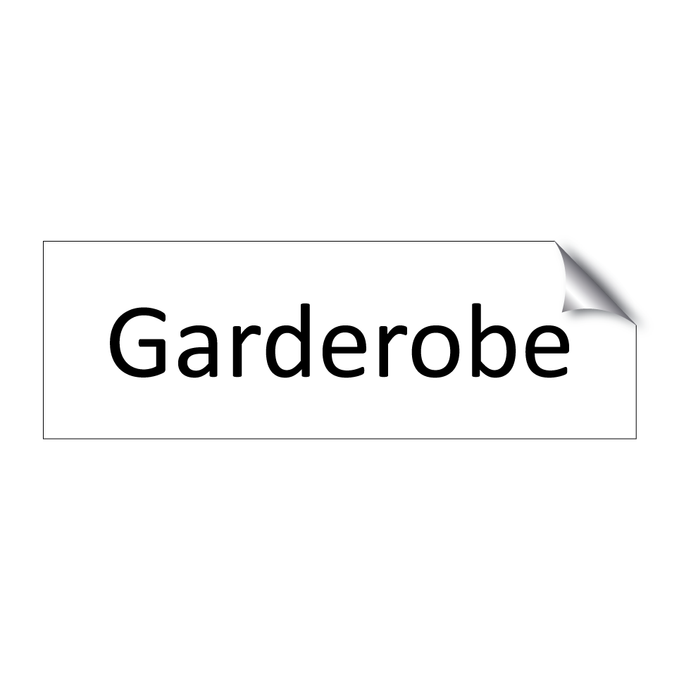 Garderobe & Garderobe & Garderobe