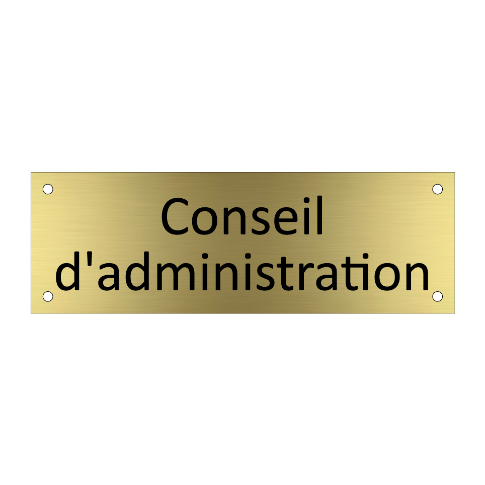 Conseil d'administration
