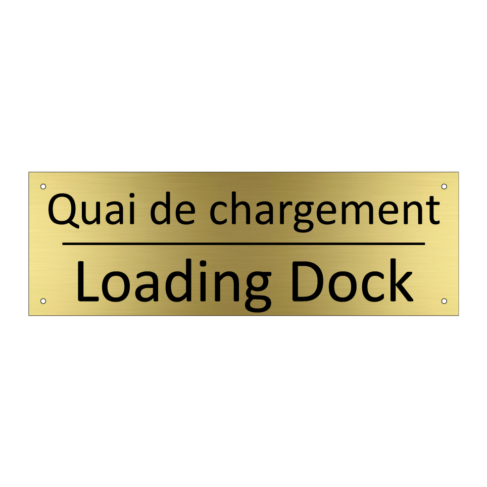 Quai de chargement - Loading Dock