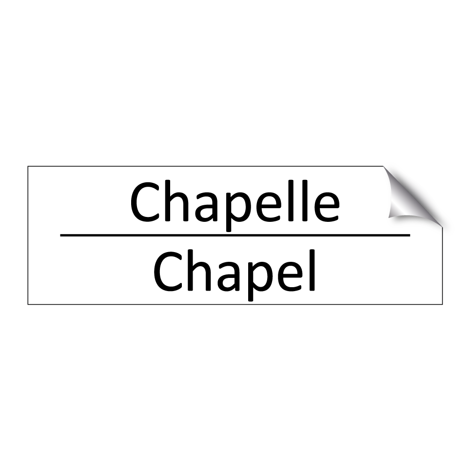Chapelle - Chapel