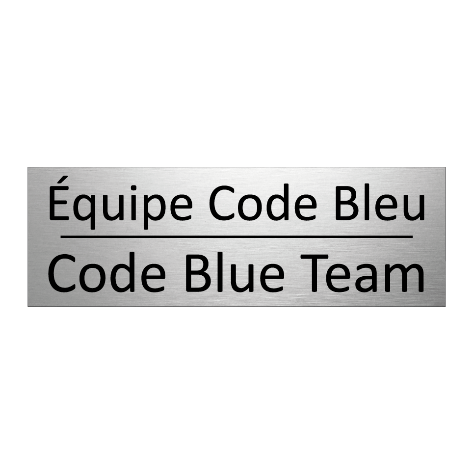 Équipe Code Bleu - Code Blue Team