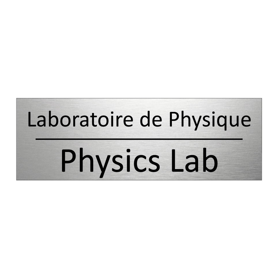 Laboratoire de Physique - Physics Lab