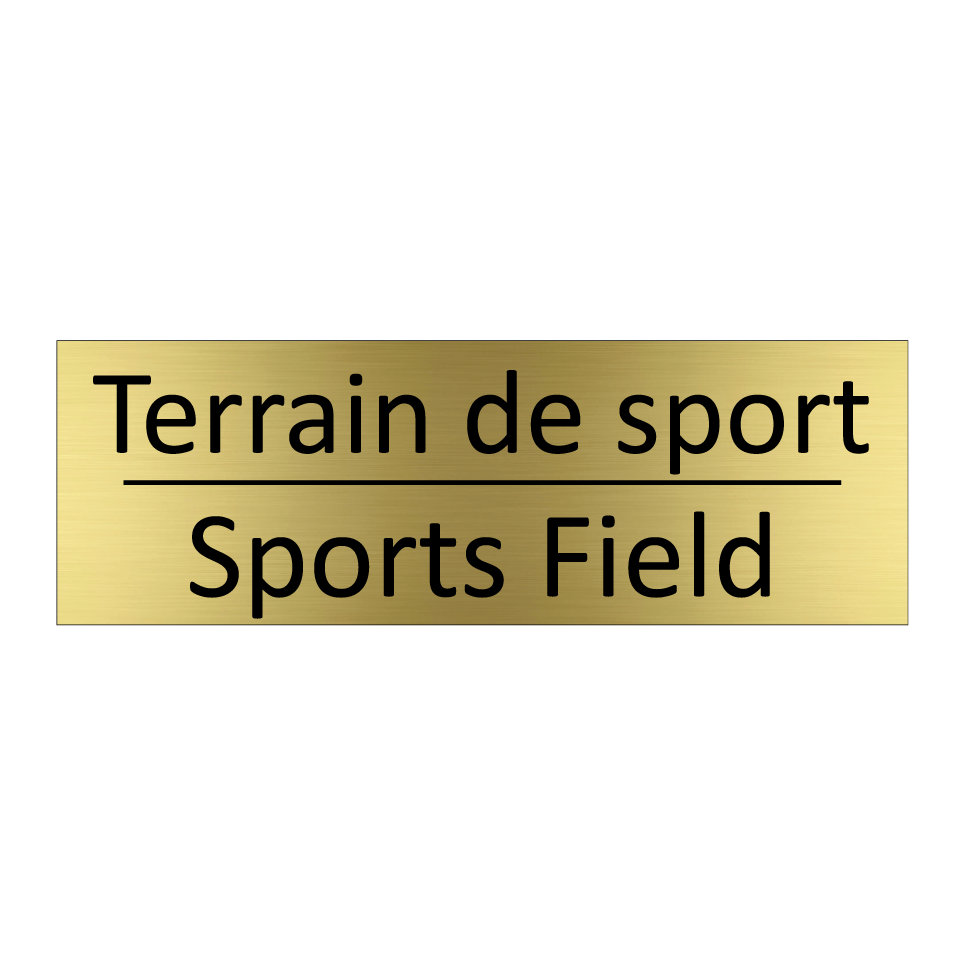 Terrain de sport - Sports Field
