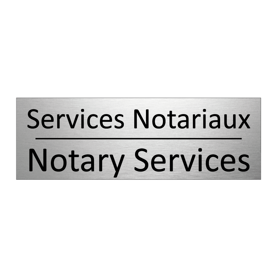 Services Notariaux - Notary Services