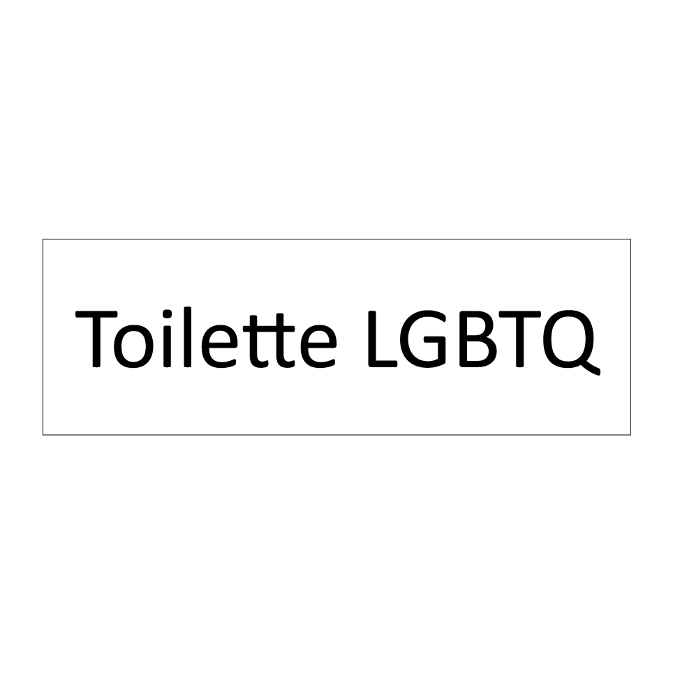 Toilette LGBTQ