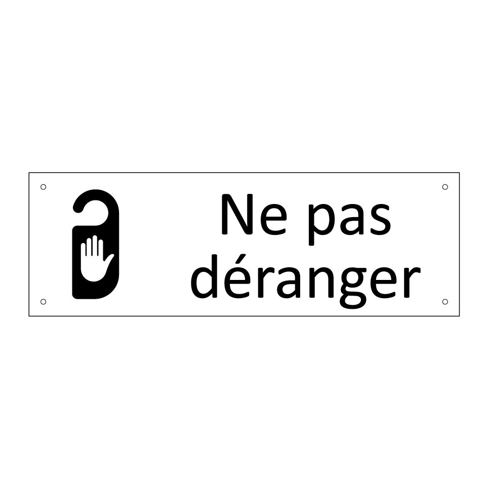 Ne pas déranger