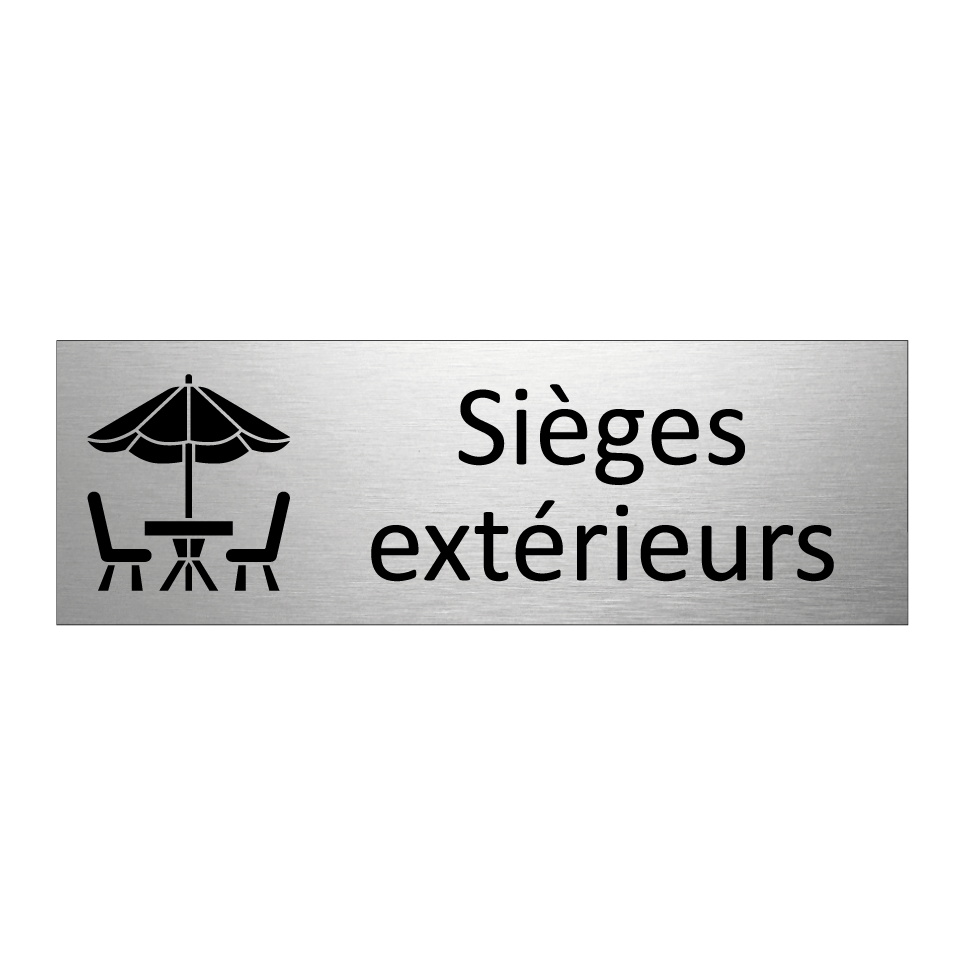 Sièges extérieurs